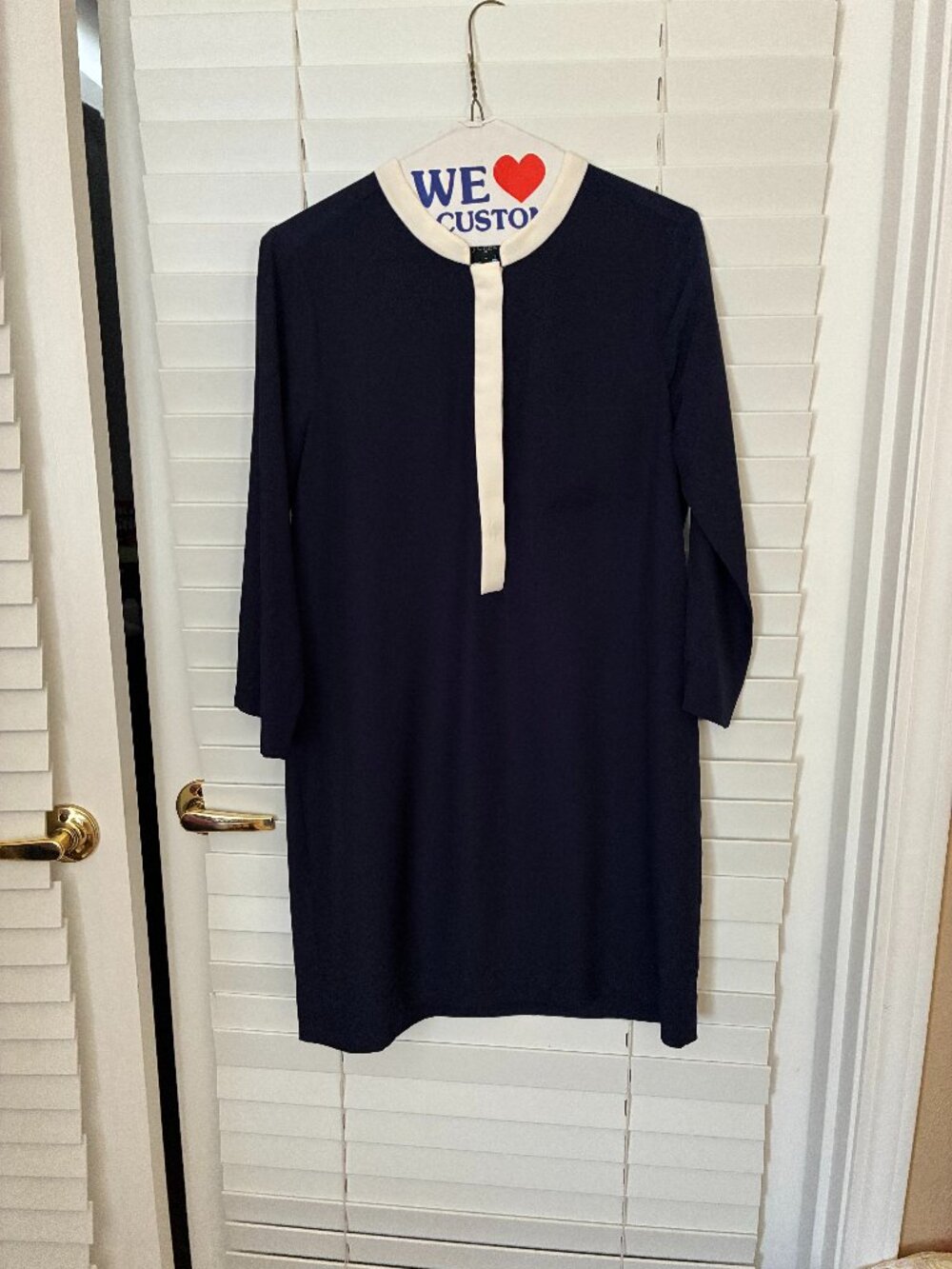 Silky J. Crew dress